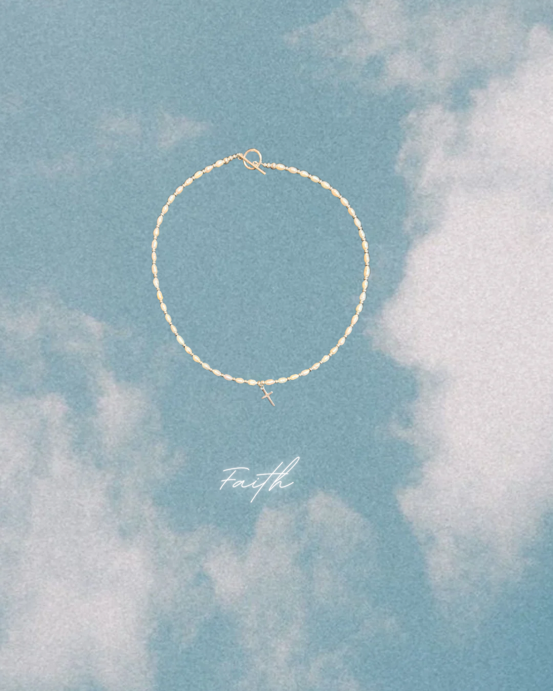 Faith (Silver + Pearl)