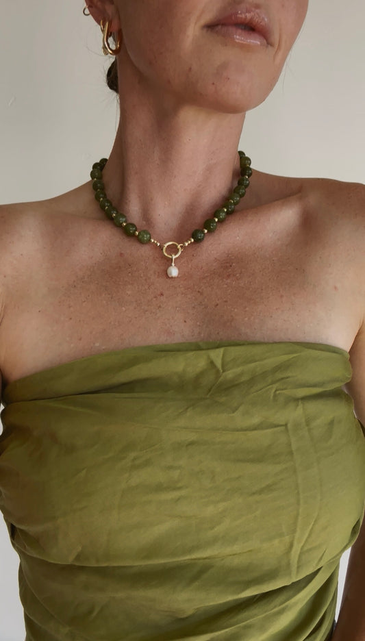 The Jada with Pearl Drop