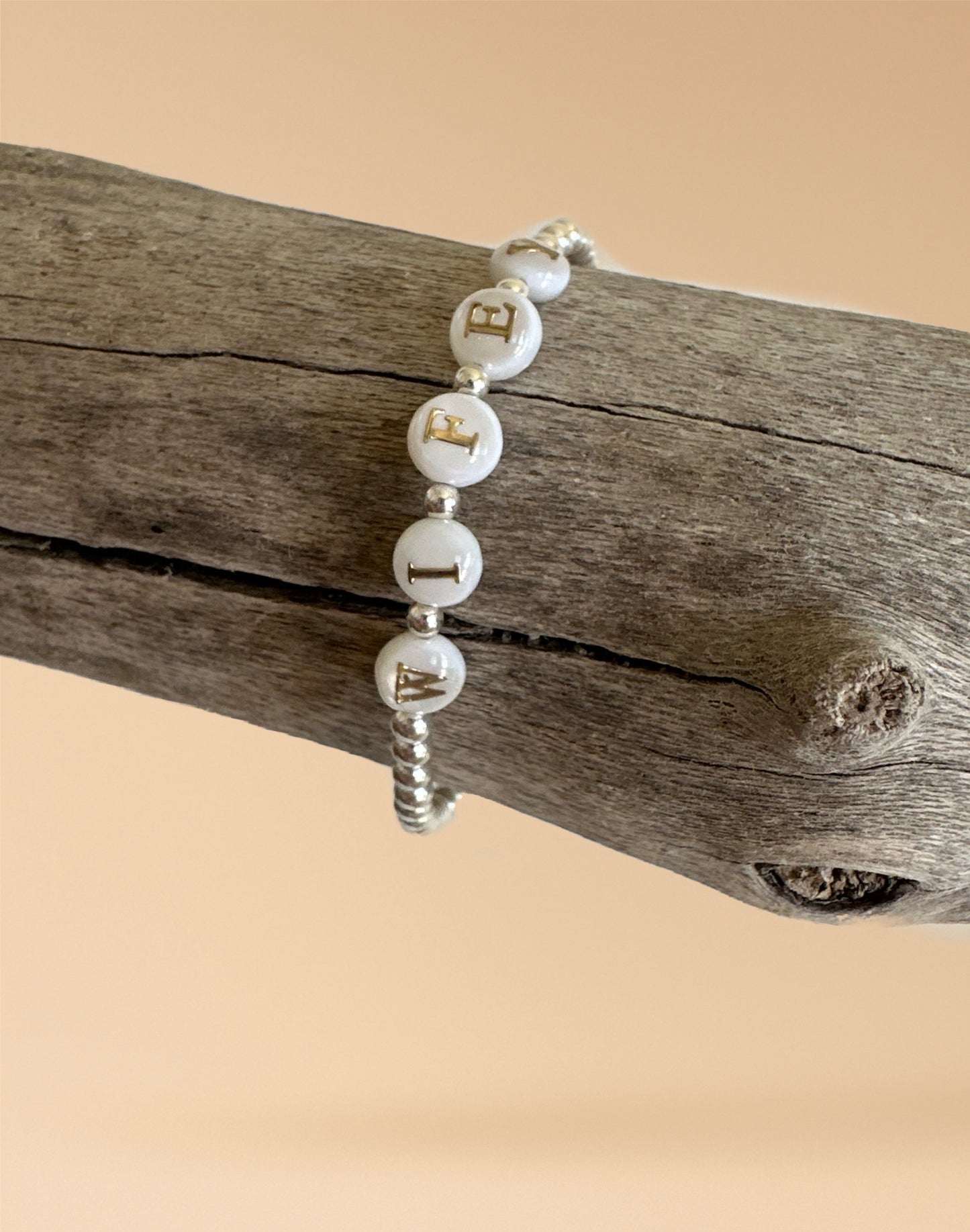 Silver WIFEY Bracelet