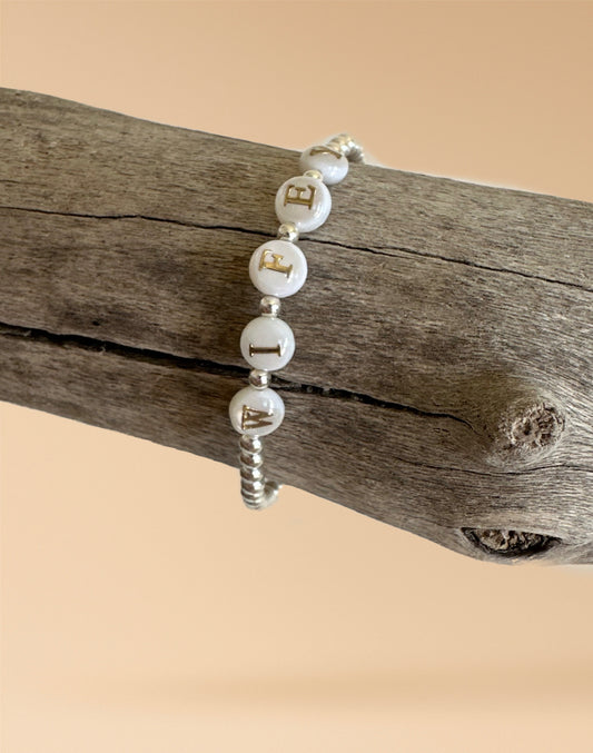 Silver WIFEY Bracelet