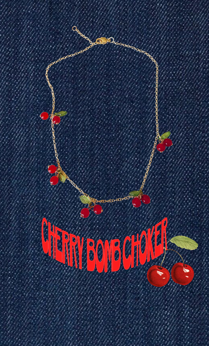 Cherry Bomb Choker