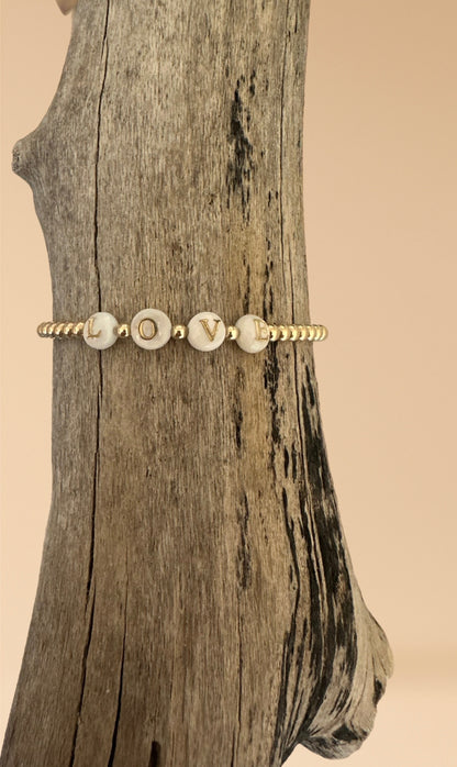 Gold LOVE Bracelet