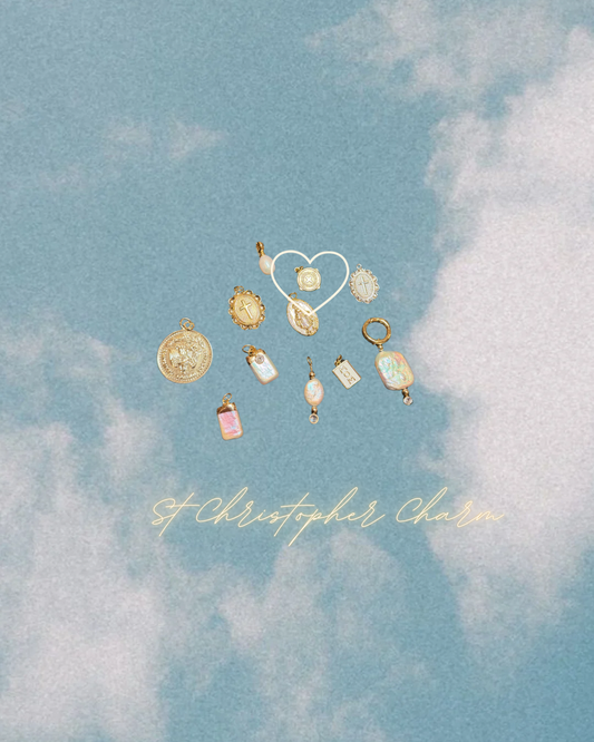 Small Round Cross Pendant