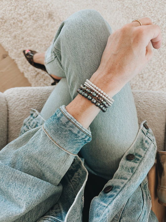 Sacred Silver Base Stack of 3