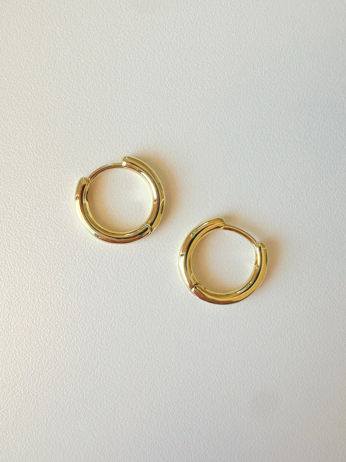 Large gold hoop