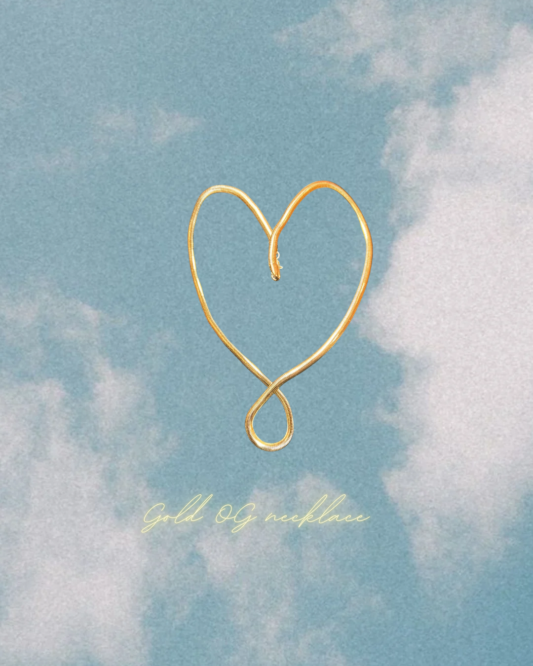 18” Gold OG Herringbone Necklace