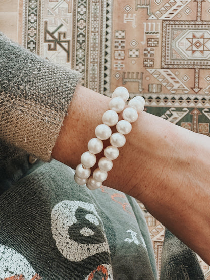 Large White Freshwater Pearl