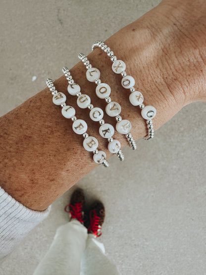 Silver WIFEY Bracelet